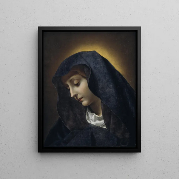 La Vierge - Carlo Dolci — indrammet kunstværk på væggen