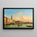 Venedig - Carlo Grubacs — indrammet kunstværk på væggen