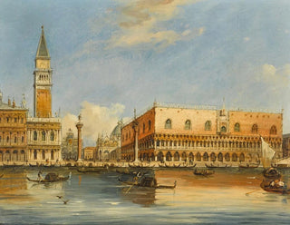 Vue venedig I - Carlo Grubacs — visning af kunstværket