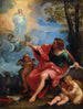 Saint Jean l'Évangéliste à Patmos - Carlo Maratti — visning af kunstværket