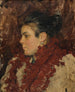 Le châle rouge - Carlos Federico Sáez — visning af kunstværket