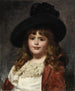 Laura syv år gammel - Carolus-Duran — visning af kunstværket
