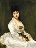 Portrait af Mme Henri Fouquier - Carolus-Duran — visning af kunstværket