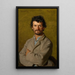 Reproduktion af maleriet af maleriet Den kunstners havegartner - Carolus-Duran