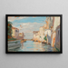 Vue de Venise - Carolus-Duran — indrammet kunstværk på væggen