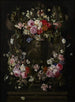 Cartouche med blomster - Carstian Luyckx — visning af kunstværket