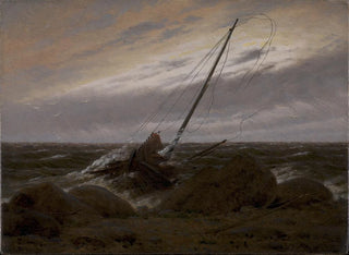 Efter stormen - Caspar David Friedrich — visning af kunstværket