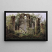 Ruine du monastère d'Eldena - Caspar David Friedrich — indrammet kunstværk på væggen