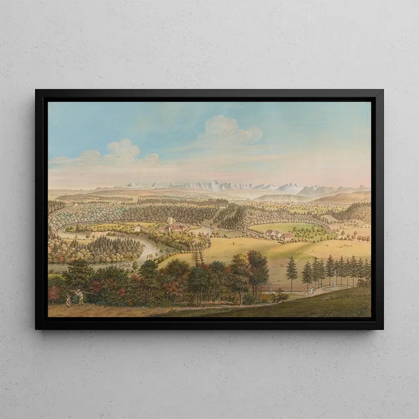 Caspar Leontius Wyss - Schloss Bremgarten und Zehndermtteli bei Bern.webp