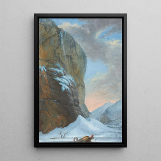 Caspar Wolf - Der Staubbachfall im Lauterbrunnental im Winter.webp