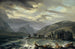 Tempête sur le Lac de Thoune - Caspar Wolf — visning af kunstværket
