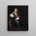 Samuel Lovell - Catherine de Ryck — indrammet kunstværk på væggen