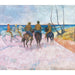 Reproduktion af maleriet Cavaliers sur stranden (I) - Paul Gauguin