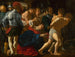 Le Christ portant la croix - Cecco del Caravaggio — visning af kunstværket