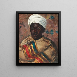 Cesare Biseo - Portrait of a young Oriental woman.webp