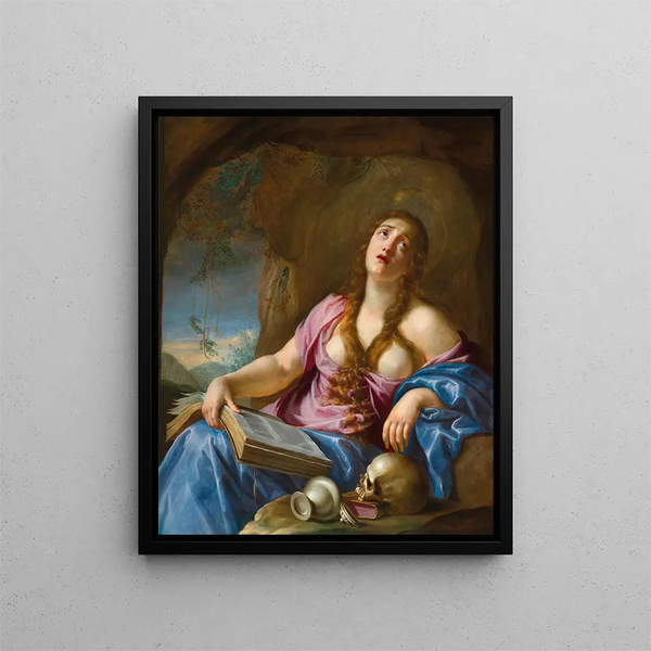 Sainte Marie-Madeleine - Cesare Dandini — indrammet kunstværk på væggen