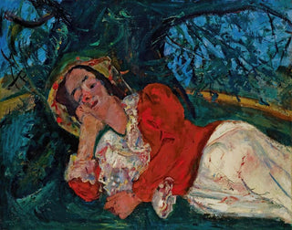 La sieste - Chaïm Soutine — visning af kunstværket
