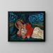 La sieste - Chaïm Soutine — indrammet kunstværk på væggen