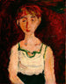 Lille pige - Chaïm Soutine — visning af kunstværket