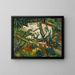 Maison de Clamart - Chaïm Soutine — indrammet kunstværk på væggen