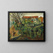 Maisons dans un paysage - Chaïm Soutine — indrammet kunstværk på væggen