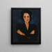 og - Chaïm Soutine — indrammet kunstværk på væggen