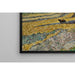 Reproduktion af maleriet Champ lukket med landmand - Vincent van Gogh