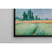 Reproduktion af maleriet Mark med korn - Claude Monet
