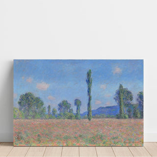 Champ de Coquelicots - Henri Le Sidaner | Reproduction Tableau Décoration murale affiche copie