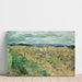 Reproduktion af maleriet af hvedemarker med blåbær - Vincent van Gogh