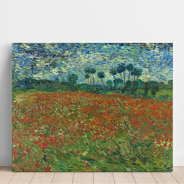 Reproduktion af maleriet med valmuefelt - Vincent van Gogh