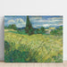 Reproduktion af maleriet Grønne marker-maleri - Vincent van Gogh