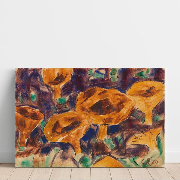 Champignons - Christian Rohlfs | Reproduction Tableau Décoration murale affiche copie