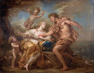 Bacchus og Ariane - Charles André van Loo — visning af kunstværket
