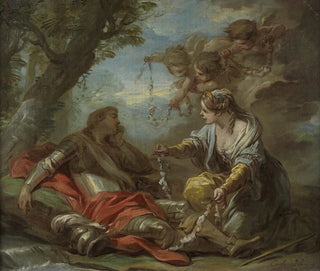Rinaldo og Armide - Charles André van Loo — visning af kunstværket
