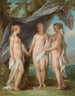 Les Trois Grâces - Charles André van Loo — visning af kunstværket