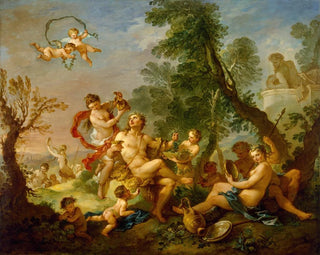 Bacchanale - Charles-Joseph Natoire — visning af kunstværket