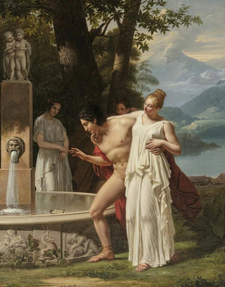 La fontaine Acadine - Charles-Victoire Frédéric Moench — visning af kunstværket