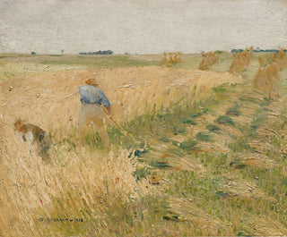Les Faucheurs - Charles Angrand — visning af kunstværket