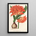 Amaryllis Hippeastrum Alberti - Charles Antoine Lemaire — indrammet kunstværk på væggen