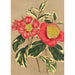 Reproduktion af maleriet Camellia japonica sesanqua - Charles Antoine Lemaire