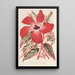 Reproduktion af maleriet Hibiscus og bedre Ibiscus Cooperi - Charles Antoine Lemaire