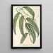 Smilax longifolia fol. variegata - Charles Antoine Lemaire — indrammet kunstværk på væggen
