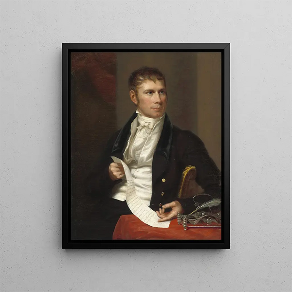 Henry Clay - Charles Bird King — indrammet kunstværk på væggen