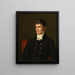 John C. Calhoun - Charles Bird King — indrammet kunstværk på væggen