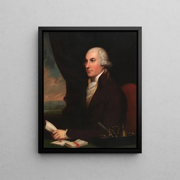 Joshua Johnson - Charles Bird King — indrammet kunstværk på væggen