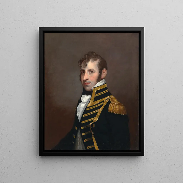 Stephen Decatur - Charles Bird King — indrammet kunstværk på væggen