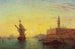 Vue du Palais des Doges à Venise - Charles Clement Calderon — visning af kunstværket