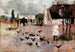 L'heure du thé - Charles Conder — visning af kunstværket