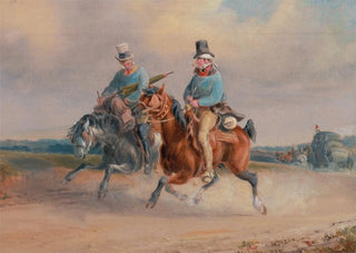 Charles Cooper Henderson - A Scene on the Road in France.webp